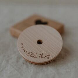 Deckel Little Things für Hohes Trinkglas